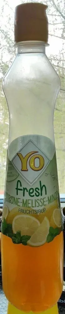 Yo! Sirup Fresh Zitrone-Melisse-Minze