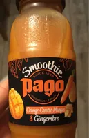 Smoothie orange carottes gingembre