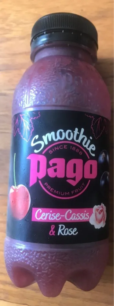 Smoothie cerise cassis rose