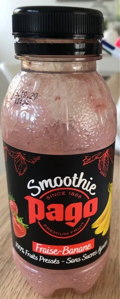 Smootie fraise banane