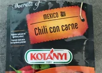Chili con carne melange d’epices
