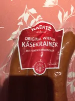 Original Käsekrainer mit feinem Emmentaler