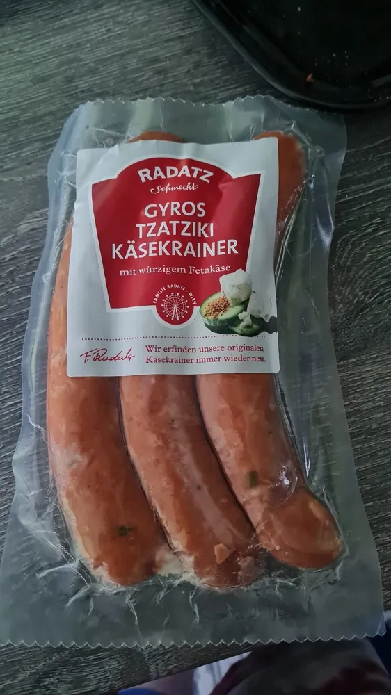 Gyros Tzaziki Käsekrainer