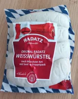 Original Radatz Weisswürste