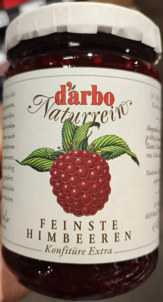 Hinbeermarmelade