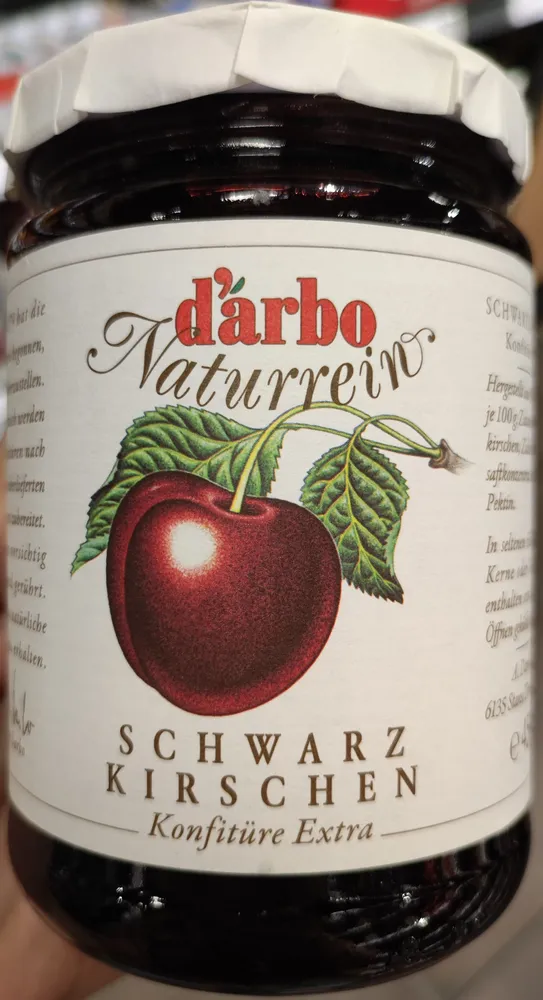 Schwarzkirschen Konfitüre Extra
