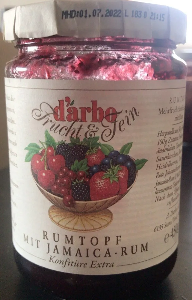 Marmelade Rumtopf