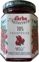 Wild Preiselbeere Marmelade