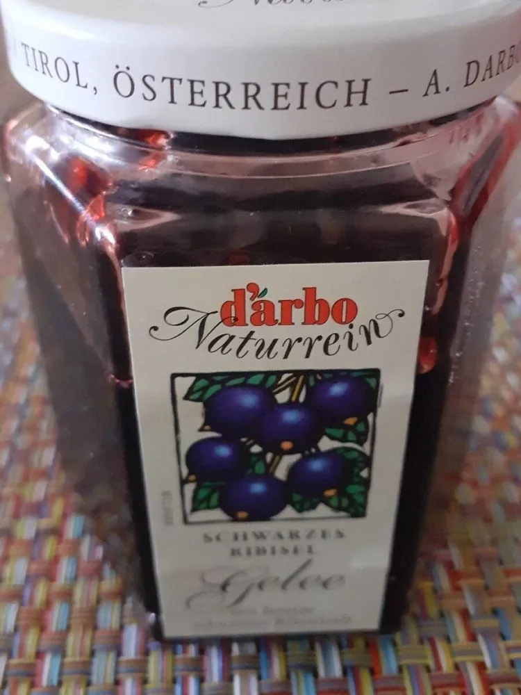 schwarzes Ribisel Gelee