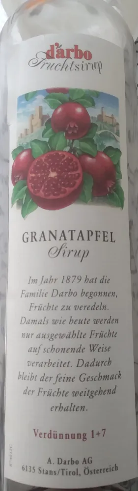 Granatapfel Sirup