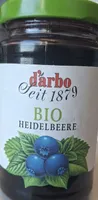 Bio Heidelbeermarmelade