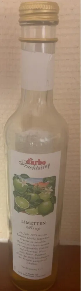 Limetten sirup