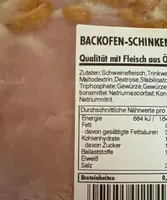 Backofen-Schinken
