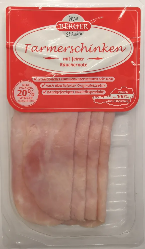 Farmerschinken mit feiner Räuchernote