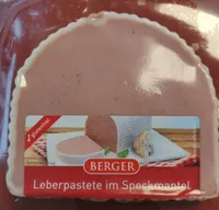 Leberpastete im Speckmantel
