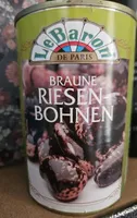 Braune Riesenbohnen