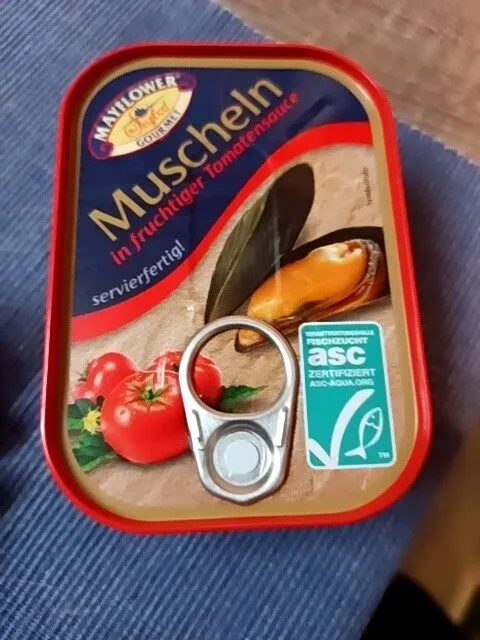 Muscheln in Tomatensauce