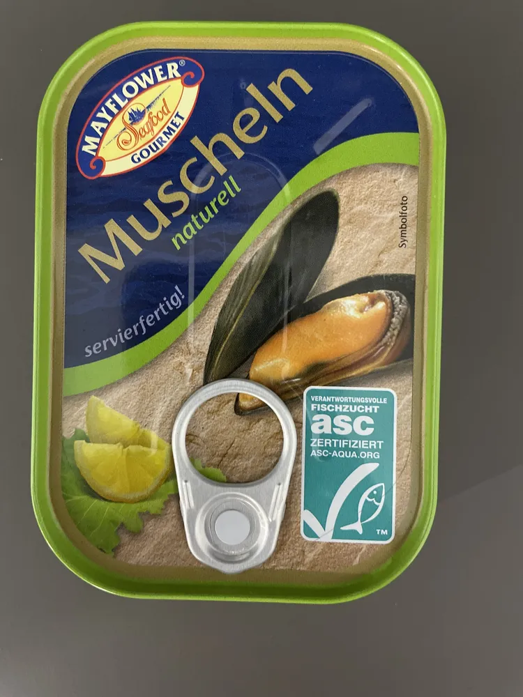 Muscheln naturell