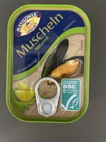 Muscheln naturell