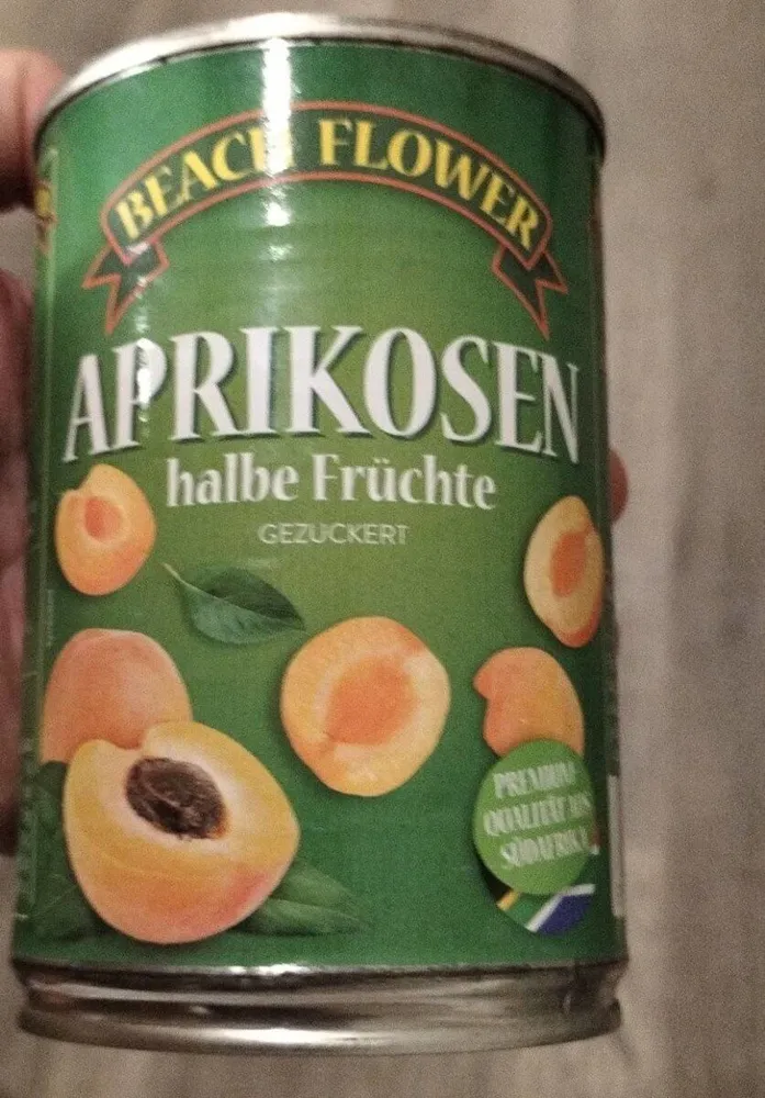 Aprikosen halbe früchte