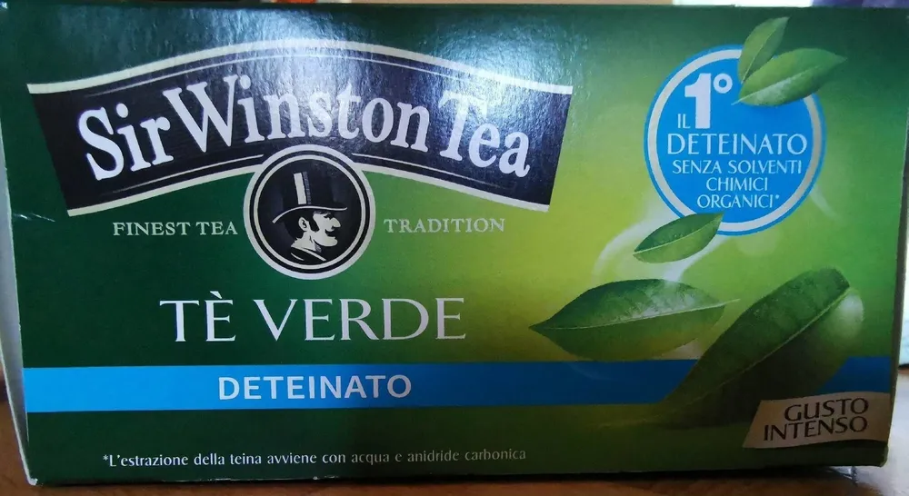 Tè verde deteinato