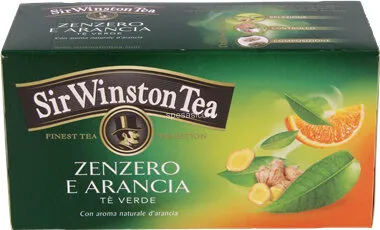 Tè verde zenzero e arancia