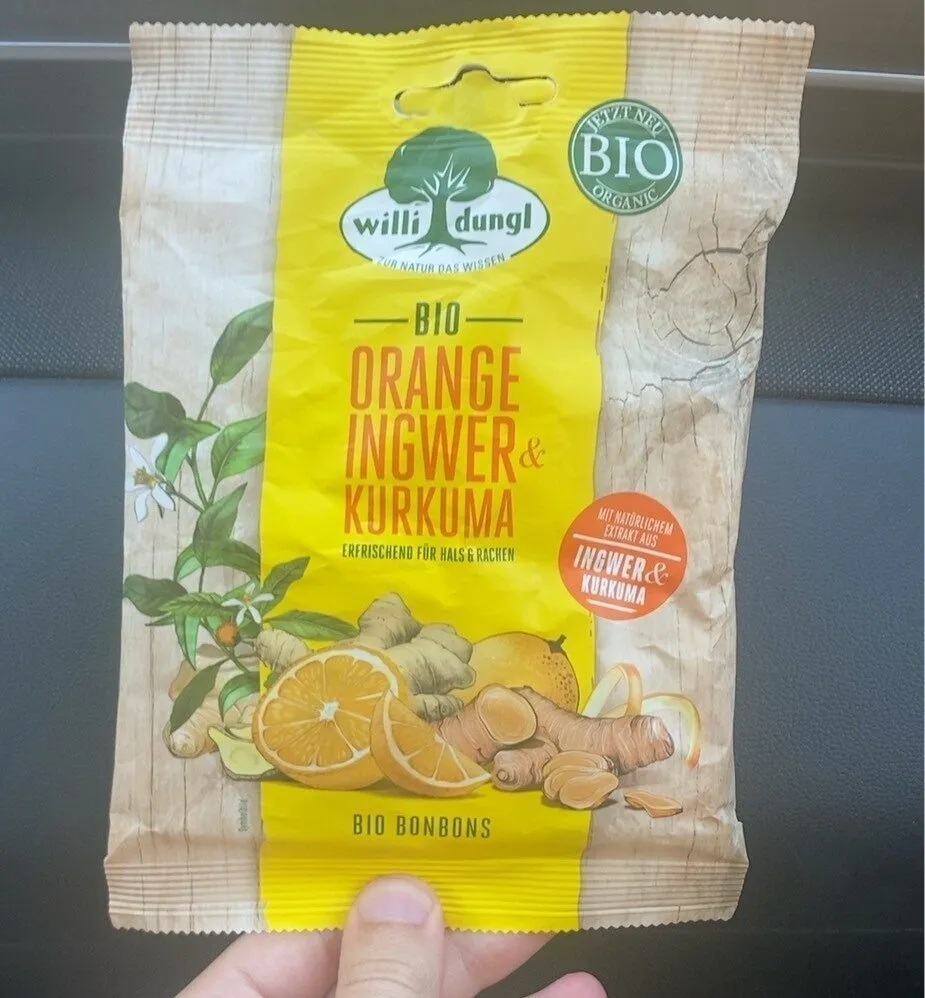 Orange Ingwer & Kurkuma
