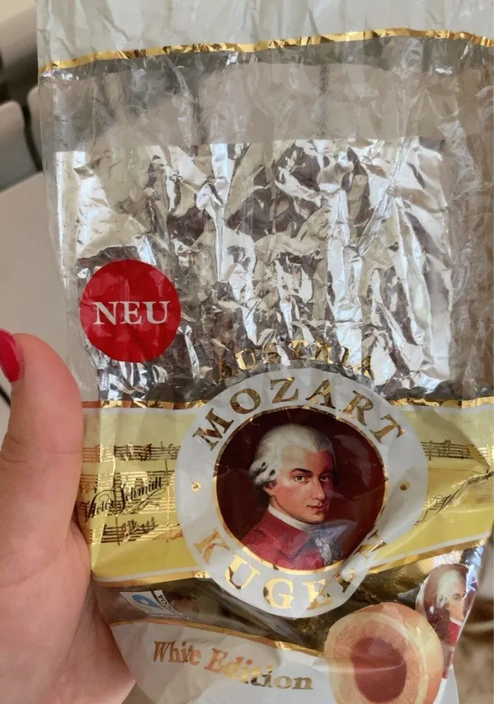 Mozart Kugel White Edition