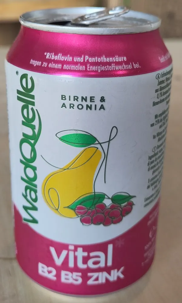 Birne & Aronia vital B2 B5 Zink