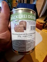Vollkornmischbrot mit Sonnenblumenkernen