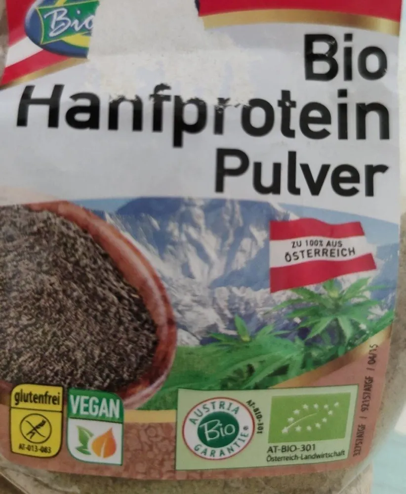 Bio Hanfprotein Pulver