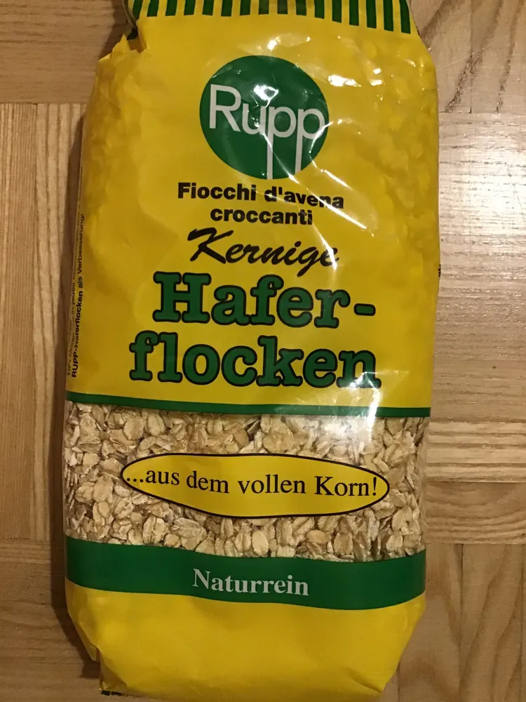Kernige Haferflocken Naturrein 500g, Rupp