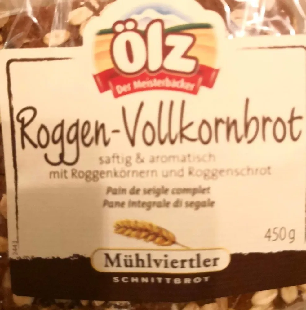 Roggen vollkornbrot
