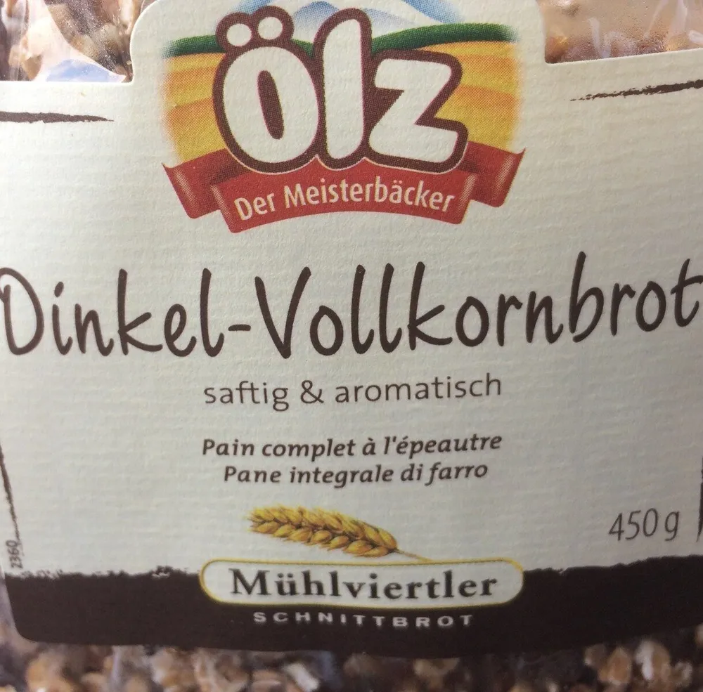 Dinkel-Vollkornbrot