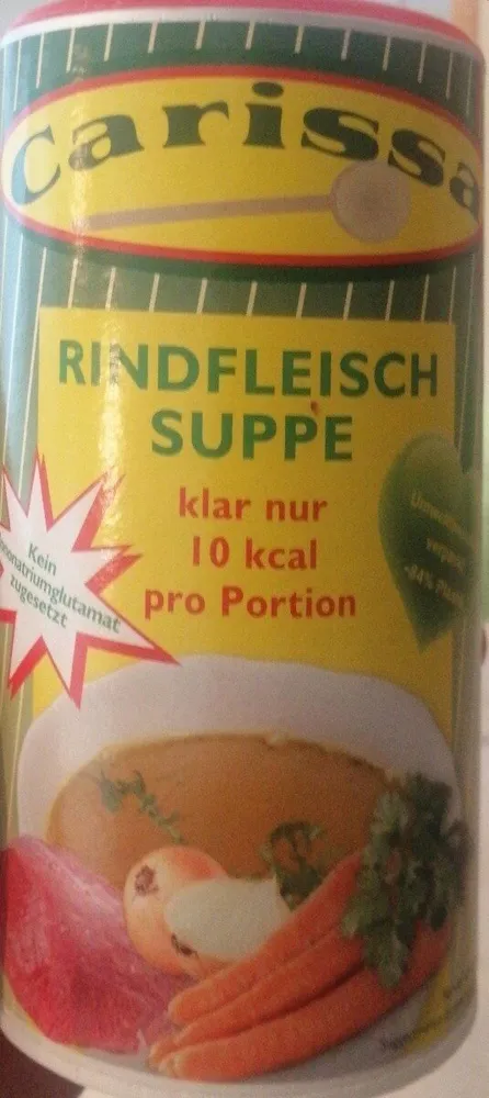Rindfleisch Suppe