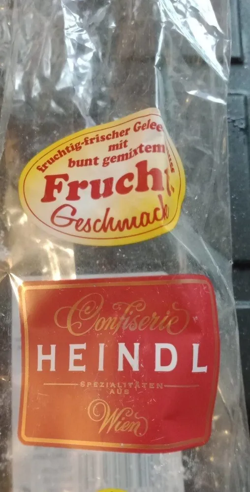 Gelee-Genuss mit bunt gemixtem Frucht-Geschmack