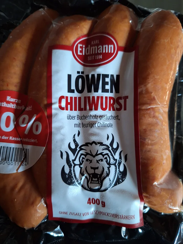 Löwen Chiliwurst
