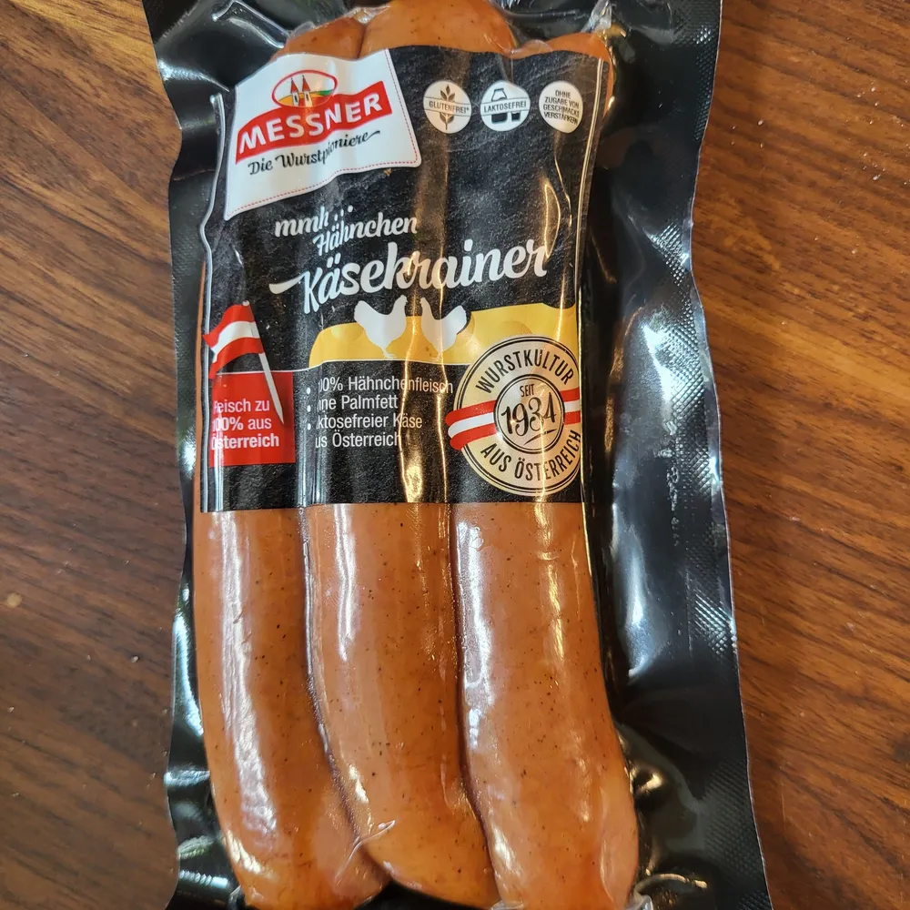 Hähnchen Käsekrainer