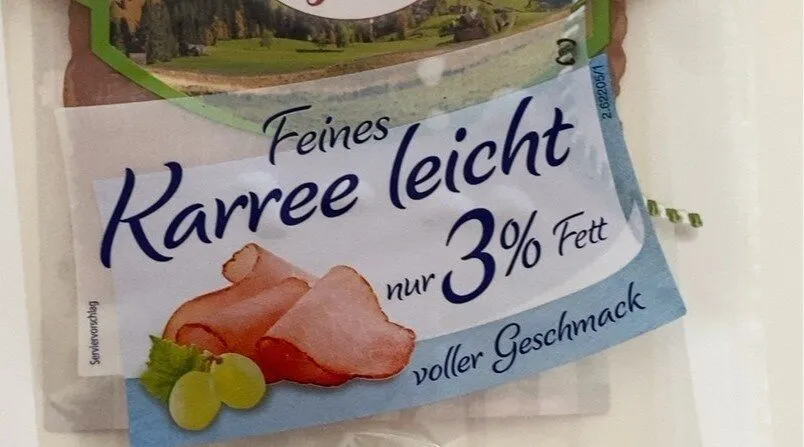 Feines Karree leicht