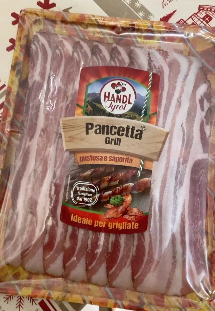 Pancetta grill