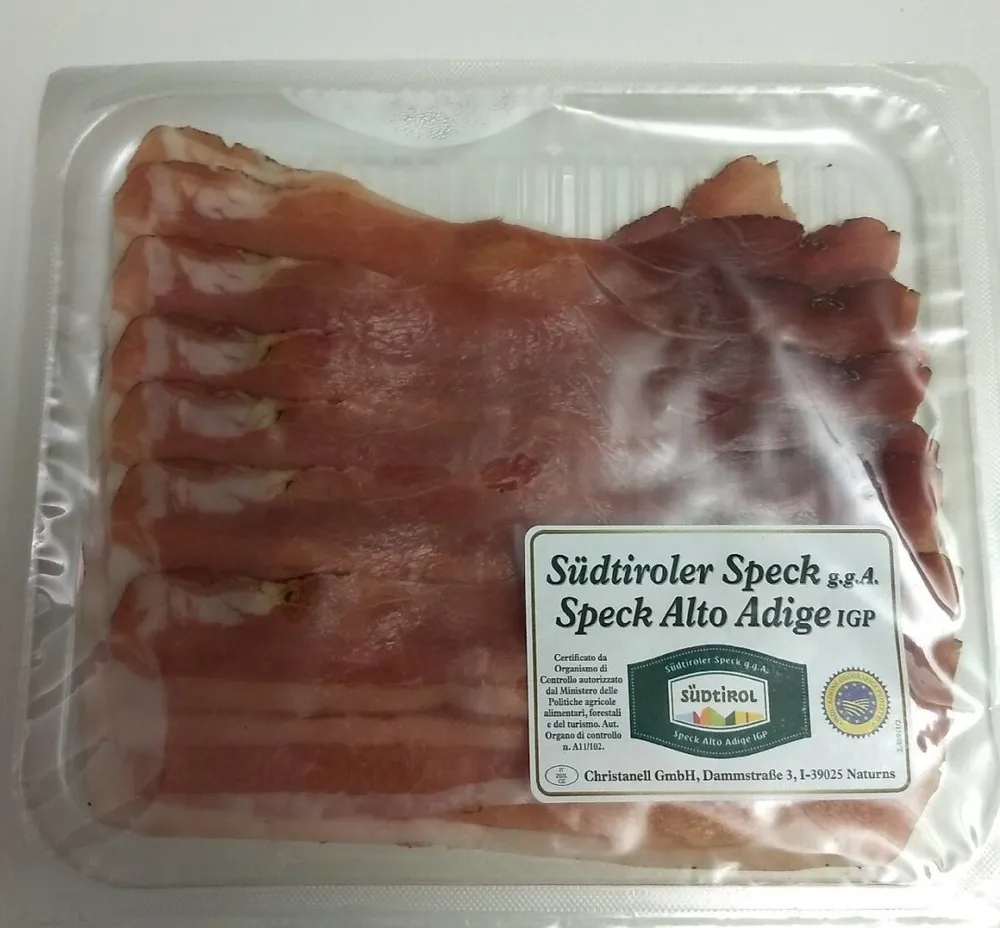 Sudtiroler speck Alto Adige IGP