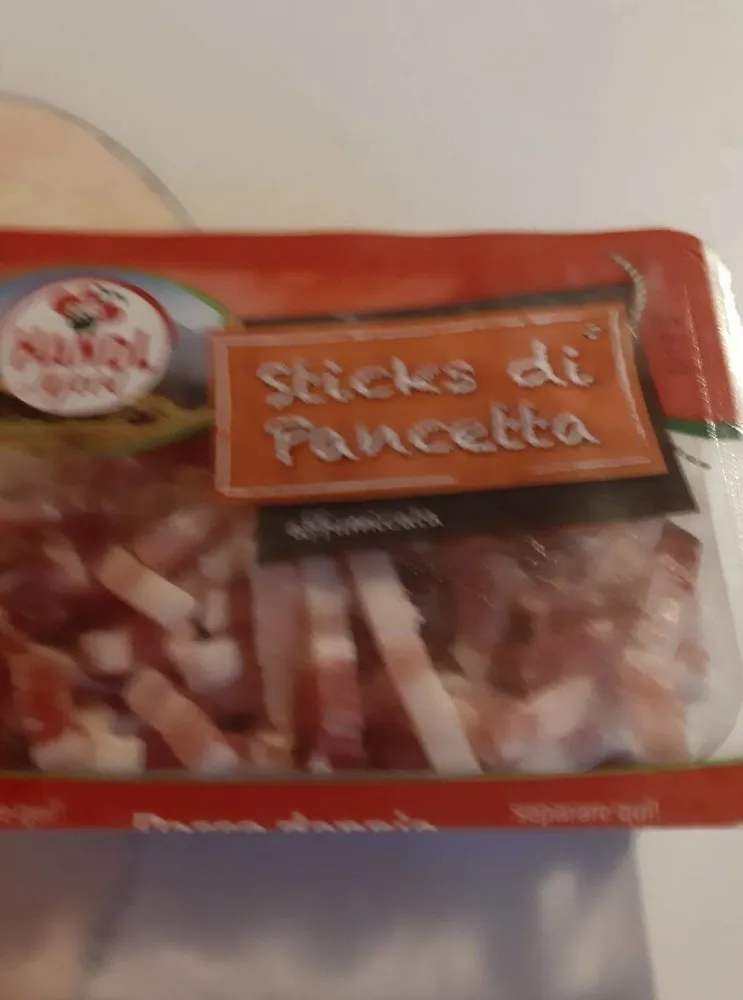 Stiks di pancetta