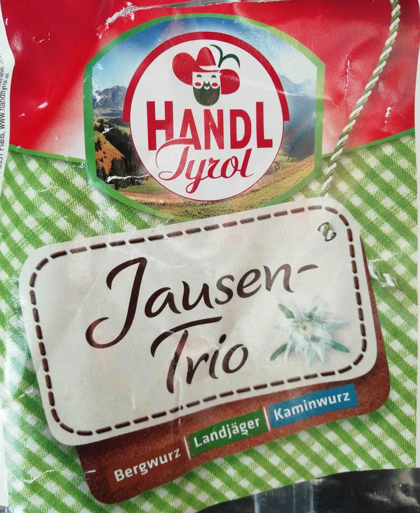 Jausen-Trio: Bergwurz, Landjäger, Kaminwurz