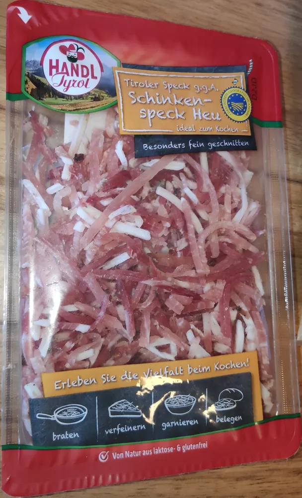 Schinkenspeck Heu Streifen