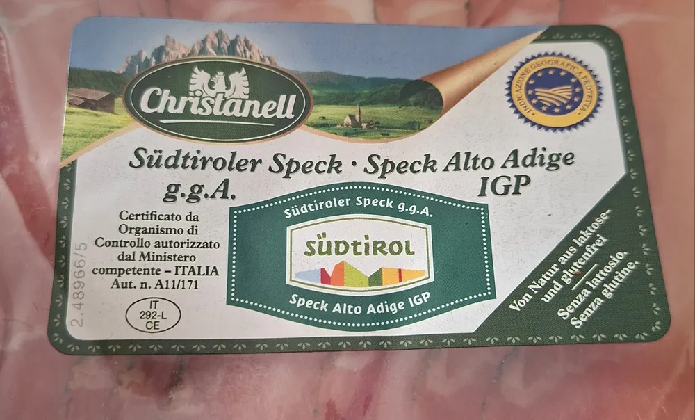 Südtiroler Speck · Speck Alto Adige IGP