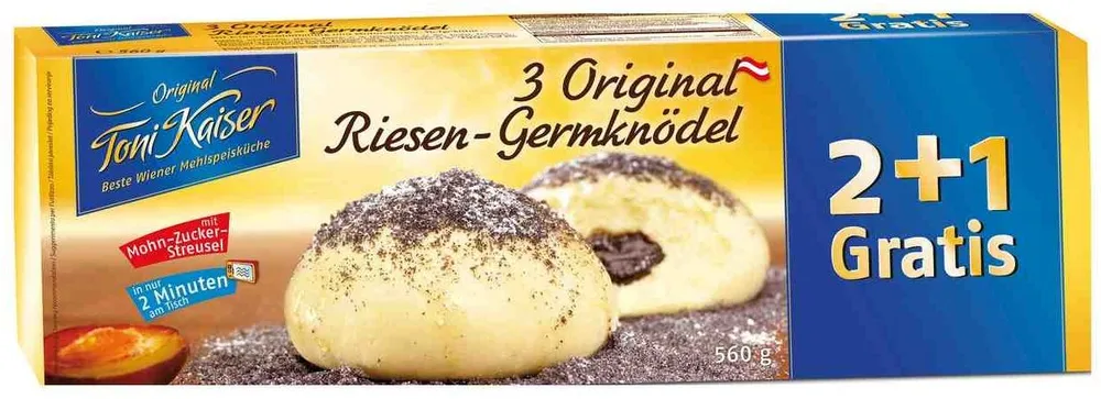 Riesen-Germknödel
