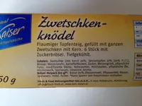 Zwetschgenknödel