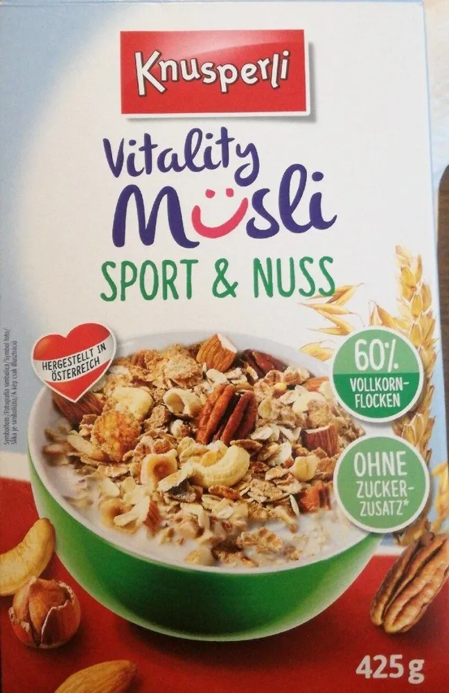 Knusperli Vitality Musli