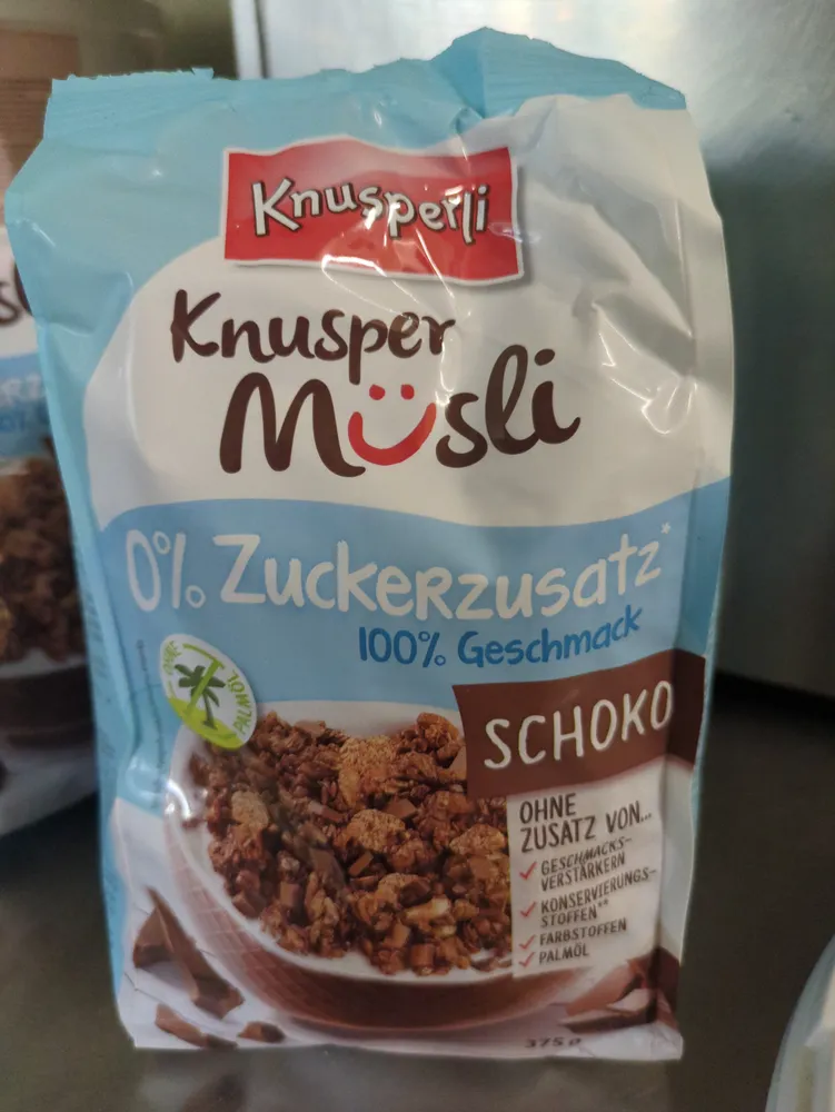 Knusper Müsli • Schoko Ohne Zucker