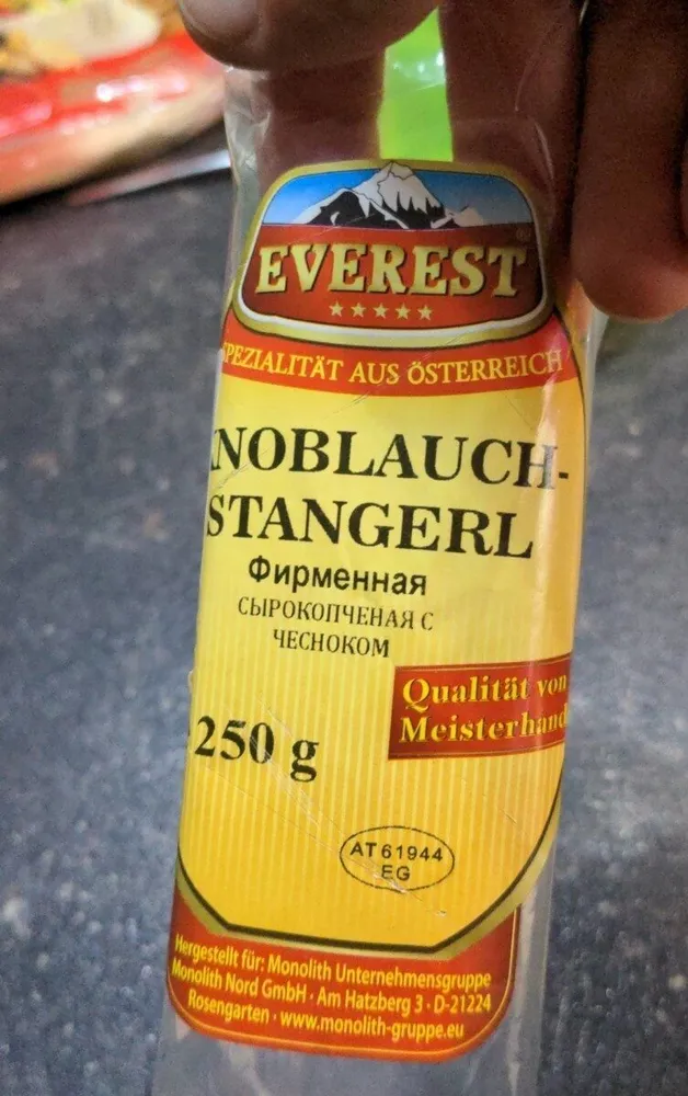 Knoblauch stangerl